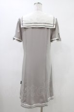 画像2: Ozz oneste / ナポレオンセーラーワンピース  グレー H-26-05-17-1040-OO-OP-AK-ZH (2)