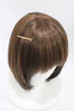 画像1: Q-pot. / Q's batヘアピン  ゴールド H-26-05-17-1007-QP-AC-KB-ZH (1)
