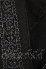 画像6: Ozz oneste / 薔薇刺繍ホルターワンピース  黒 H-26-05-17-1045-OO-OP-AK-ZH (6)