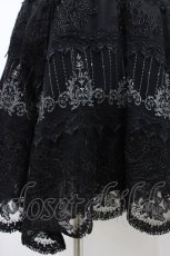 画像4: Rozen Kavalier / チュール切替ハイウエストスカート  黒 H-26-05-17-1047-OO-SK-AK-ZH (4)