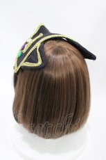 画像2: ATELIER　Ruby / Mask Headdress  黒 H-26-05-17-1001-EL-ZA-KB-ZH (2)