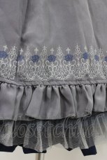 画像5: Ozz Croce / リバーシブルスカート  ローズプリントグレー×ネイビー H-26-05-17-1051-OO-SK-KB-ZH (5)