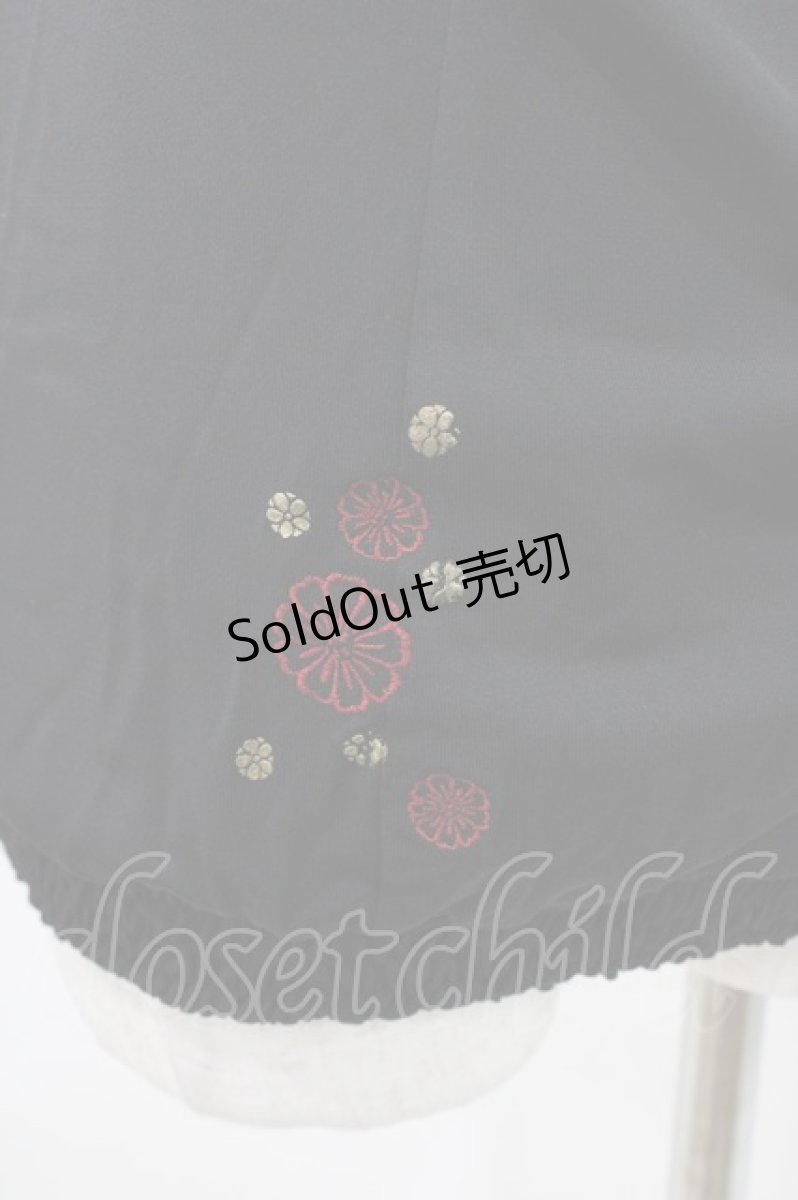 画像4: Ozz oneste / チャイナ刺繍トップス  黒 H-26-05-17-1062-OO-TO-AK-ZH (4)