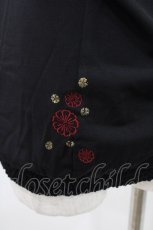 画像4: Ozz oneste / チャイナ刺繍トップス  黒 H-26-05-17-1062-OO-TO-AK-ZH (4)