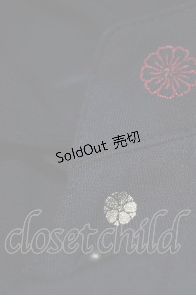 画像6: Ozz oneste / チャイナ刺繍トップス  黒 H-26-05-17-1062-OO-TO-AK-ZH (6)