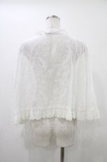 画像2: ATELIER PIERROT / レースケープ  ホワイト H-26-05-17-1064-EL-JA-KB-ZH (2)