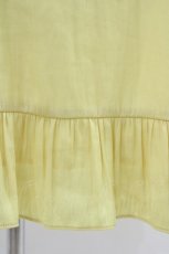 画像5: Jane Marple / クレープジョーゼットThistle embroideryドレス  イエロー H-26-05-17-1027-JM-OP-KB-ZH (5)