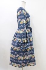 画像3: Emily Temple cute / パッケージチーズワンピース  ネイビー H-26-05-17-1029-ET-OP-KB-ZH (3)