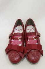 画像1: m petit by misako / サンリオキャラクターズコラボハローキティパンプス L レッド H-26-05-17-078-LO-SH-NS-ZH (1)