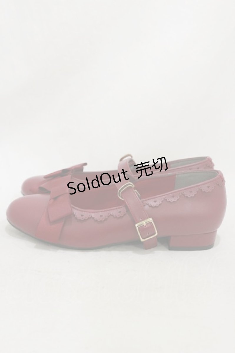 画像2: m petit by misako / サンリオキャラクターズコラボハローキティパンプス L レッド H-26-05-17-078-LO-SH-NS-ZH (2)