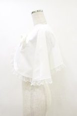 画像3: Alice Mashiro / 眞白ありす/TT*MAAリボンケープ L 白 H-26-05-17-001-LO-TO-NS-ZH (3)