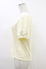 画像3: F&A / スズラン刺繍パフT Free IVORY H-26-05-17-011-CA-TO-NS-ZH (3)
