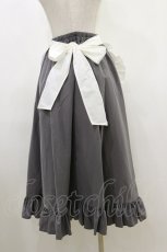 画像2: Cherirulu Chocola / MYフリルスカート+エプロン L グレー H-26-05-17-024-LO-SK-NS-ZH (2)