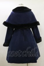 画像2: Amavel / Antique Dollケープロングコート Free ネイビー H-26-05-17-032-CA-CO-NS-ZH (2)