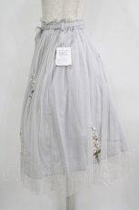 画像3: F i.n.t / デイジー刺繍チュールスカート Free L/GRAY H-26-05-18-054-CA-SK-NS-ZH (3)