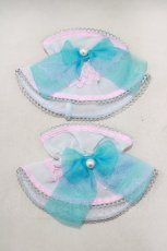 画像1: Angelic Pretty / Dreamy Pearlお袖とめ  サックス H-26-05-18-061-AP-ZA-NS-ZH (1)