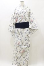 画像1: Karl Helmut / 浴衣セット Free ブラック H-26-05-18-077-EL-OP-NS-ZH (1)