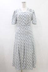 画像1: an another angelus / ヨークデザインフレンチローズ柄ワンピース Free OFF×BL H-26-05-18-1031-CA-OP-NS-ZH (1)