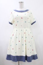 画像1: Fi.n.t / キャンディドット柄ワンピース Free CREAM H-26-05-18-1034-CA-OP-NS-ZH (1)