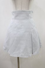 画像3: evelyn / 半袖チェックセットアップ Free サックス H-26-05-18-1036-LO-OP-NS-ZH (3)