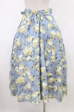 画像2: an another angelus / 50’sフラワーサーキュラースカート Free LIGHT BLUE H-26-05-18-1043-CA-SK-NS-ZH (2)