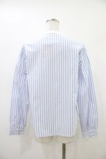 画像2: Fi.n.t / ヨーク切替ストライプシャツ Free BLUE×WH H-26-05-18-1050-CA-BL-NS-ZH (2)