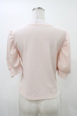 画像2: evelyn / パールフラワートップス Free ピンク H-26-05-18-1053-LO-TO-NS-ZH (2)