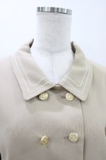 画像3: Fi.n.t / チェーンステッチ使いダブル釦ショートジャケット Free BEIGE H-26-05-18-1058-CA-JA-NS-ZH (3)