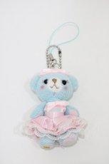 画像1: BABY,THE STARS SHINE BRIGHT / リリアンちゃん携帯ストラップ  サックス H-26-05-18-1011-BA-ZA-NS-ZH (1)