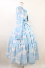 画像3: Angelic Pretty / Misty Skyブラウス&ティアードスカートSet Free サックス H-26-05-18-1020-AP-OP-NS-ZH (3)