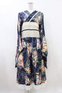 marcHenTica / 大和撫子ワンピース F ネイビー H-26-05-18-1024-LO-OP