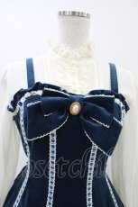 画像4: Angelic Pretty / エレガント別珍鳥籠ワンピース Free グリーン H-26-05-18-1025-AP-OP-NS-ZH (4)