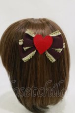 画像2: Angelic Pretty / Wonder Queenカードコーム  ボルドー H-26-05-18-014-AP-AC-NS-ZH (2)