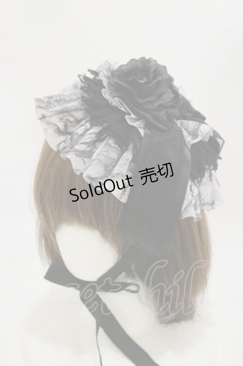 画像1: ALICE and the PIRATES / Spooky Shadow丸型ヘッドドレス  グレー H-26-05-18-020-PA-AC-NS-ZH (1)