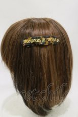 画像1: WONDERFUL WORLD / バレッタ   H-26-05-18-025-LO-AC-NS-ZH (1)