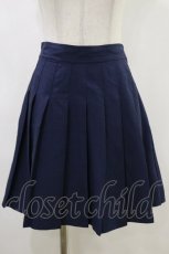 画像1: Fi.n.t / プリーツミニスカパン Free NAVY H-26-05-18-038-CA-PA-NS-ZH (1)
