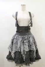画像1: ALICE and the PIRATES / Spooky Shadow コルセットスカート Free グレー H-26-05-18-040-PA-SK-NS-ZH (1)