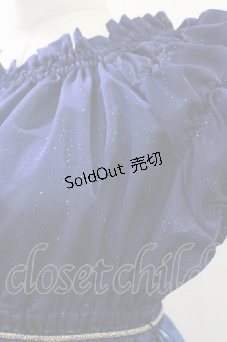 画像4: Enchantlic Enchantilly / Phantom Night Babydoll 夜空のワンピース Free ネイビー H-26-05-18-043-LO-OP-NS-ZH (4)