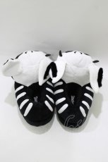 画像3: KILL STAR / Vampire Batbone Slippers SM ブラック×ホワイト H-26-05-19-059-PU-SH-KB-ZH (3)