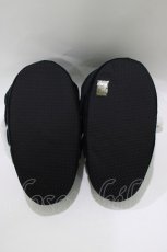 画像4: KILL STAR / Vampire Batbone Slippers SM ブラック×ホワイト H-26-05-19-059-PU-SH-KB-ZH (4)