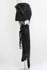 画像2: h.ANARCHY / レッグカバー付ショートパンツ  ブラック H-26-05-19-017-HN-PA-KB-ZH (2)