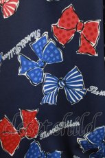 画像4: Jane Marple / Anniversary ribbonsジップアップブルゾン M ネイビー H-26-05-19-023-JM-TO-AK-ZH (4)