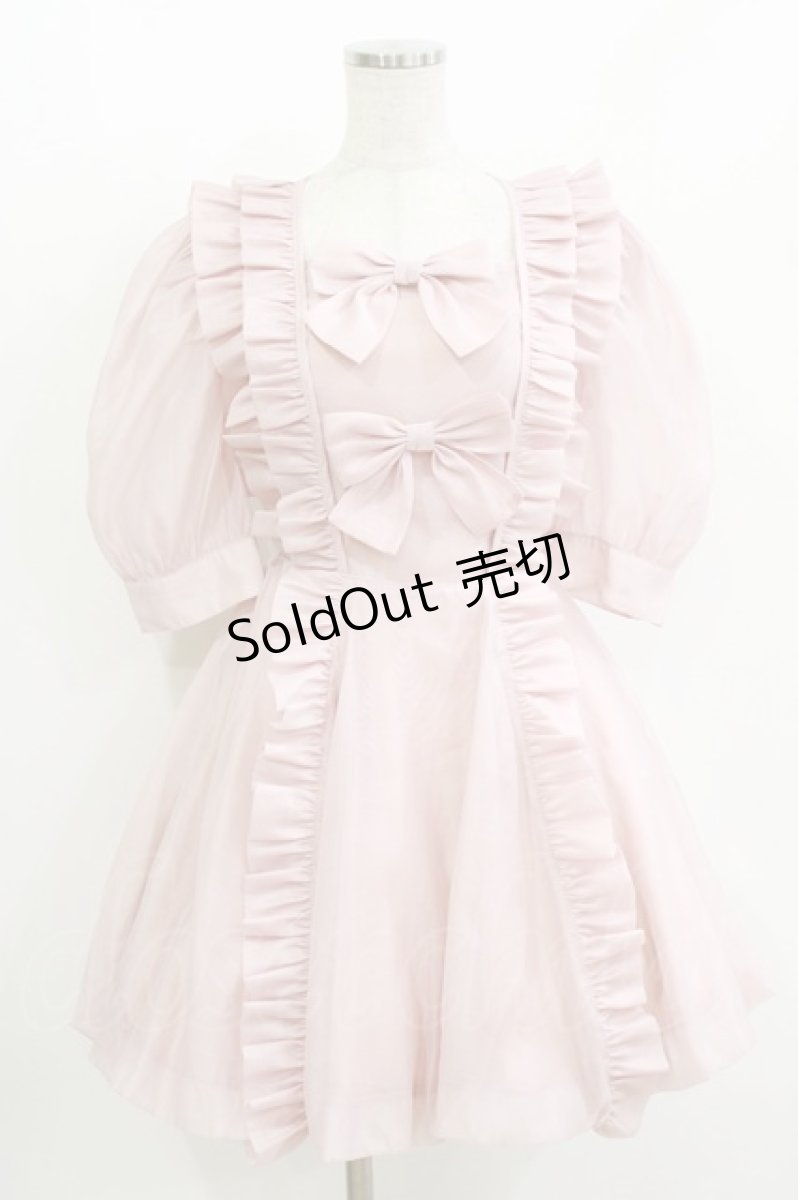 画像1: Swankiss / TS fuwa ribbon O/P Free ピンク H-26-05-20-025-LO-OP-NS-ZH (1)