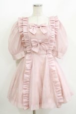 画像1: Swankiss / TS fuwa ribbon O/P Free ピンク H-26-05-20-025-LO-OP-NS-ZH (1)