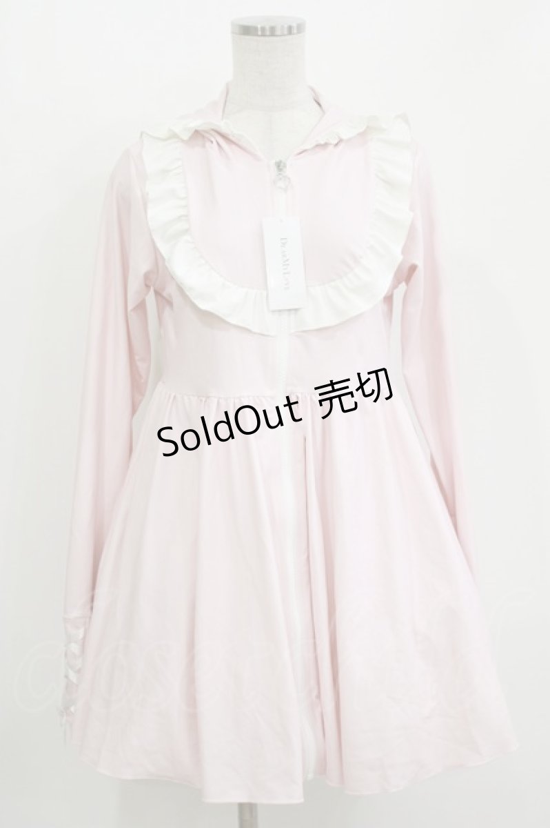 画像1: DearMyLove / うさ耳ワンピースラッシュガード L~LL ピンク H-26-05-20-026-GO-TO-NS-ZH (1)