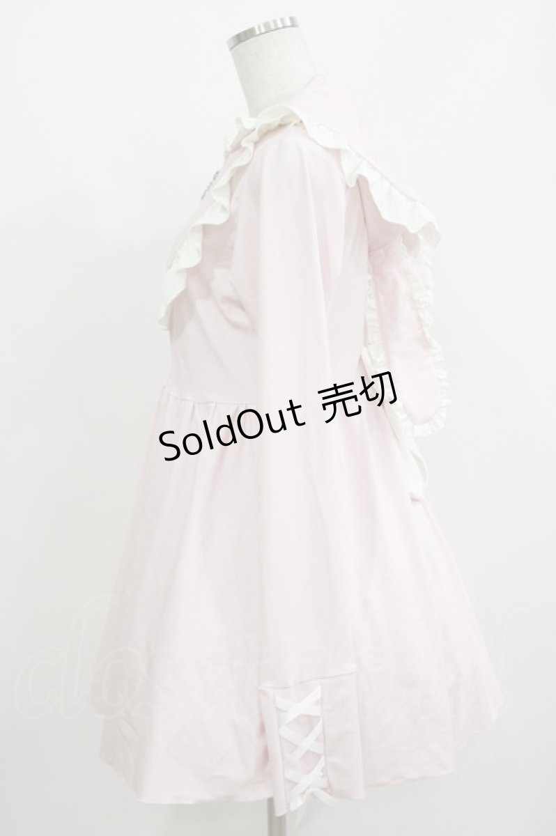 画像2: DearMyLove / うさ耳ワンピースラッシュガード L~LL ピンク H-26-05-20-026-GO-TO-NS-ZH (2)
