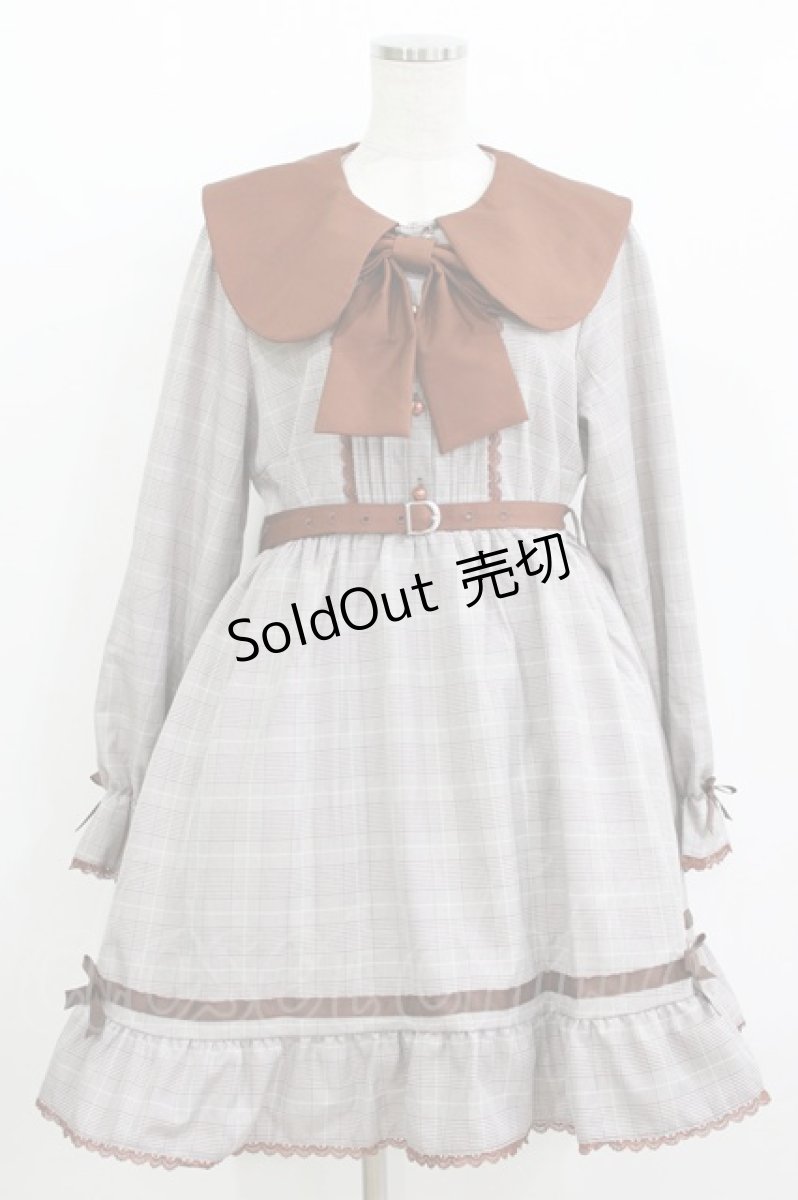 画像1: DearMyLove / メルティセーラーうさぎワンピース LL ブラウン H-26-05-20-003-GO-OP-NS-ZH (1)