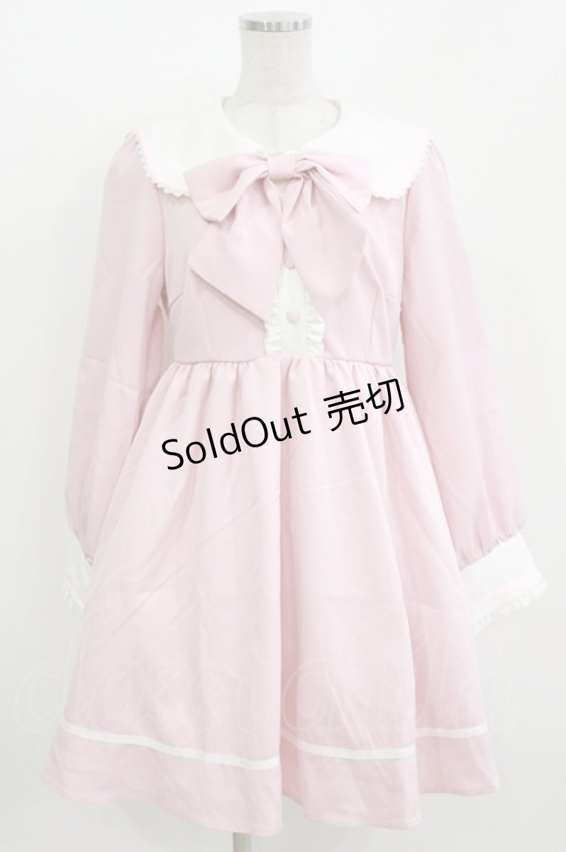 画像1: DearMyLove / うさぎ学園ワンピース LL ピンク H-26-05-20-031-GO-OP-NS-ZH (1)