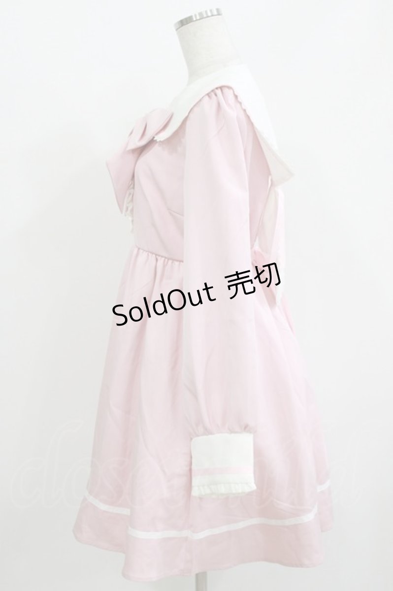 画像2: DearMyLove / うさぎ学園ワンピース LL ピンク H-26-05-20-031-GO-OP-NS-ZH (2)