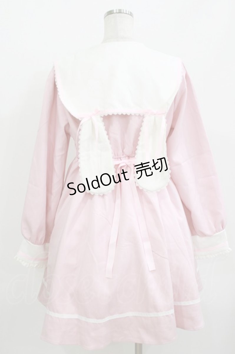 画像3: DearMyLove / うさぎ学園ワンピース LL ピンク H-26-05-20-031-GO-OP-NS-ZH (3)